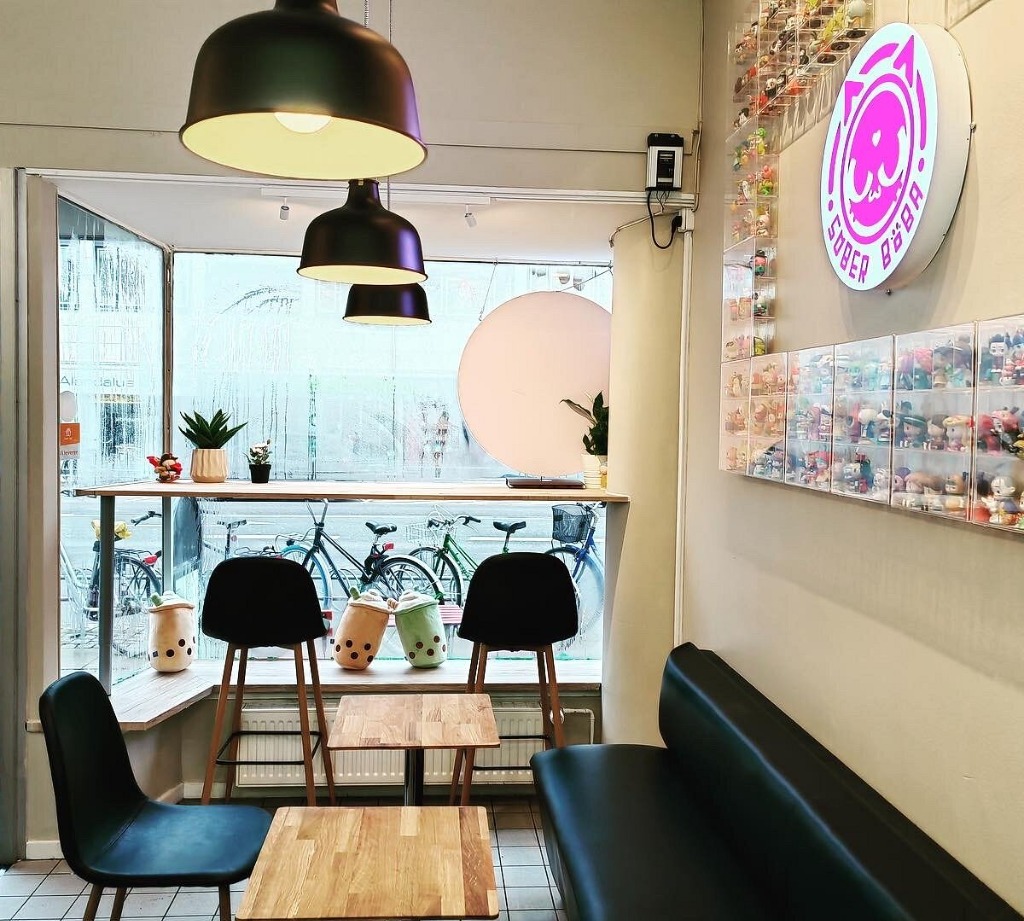 Sober Boba Store Interior